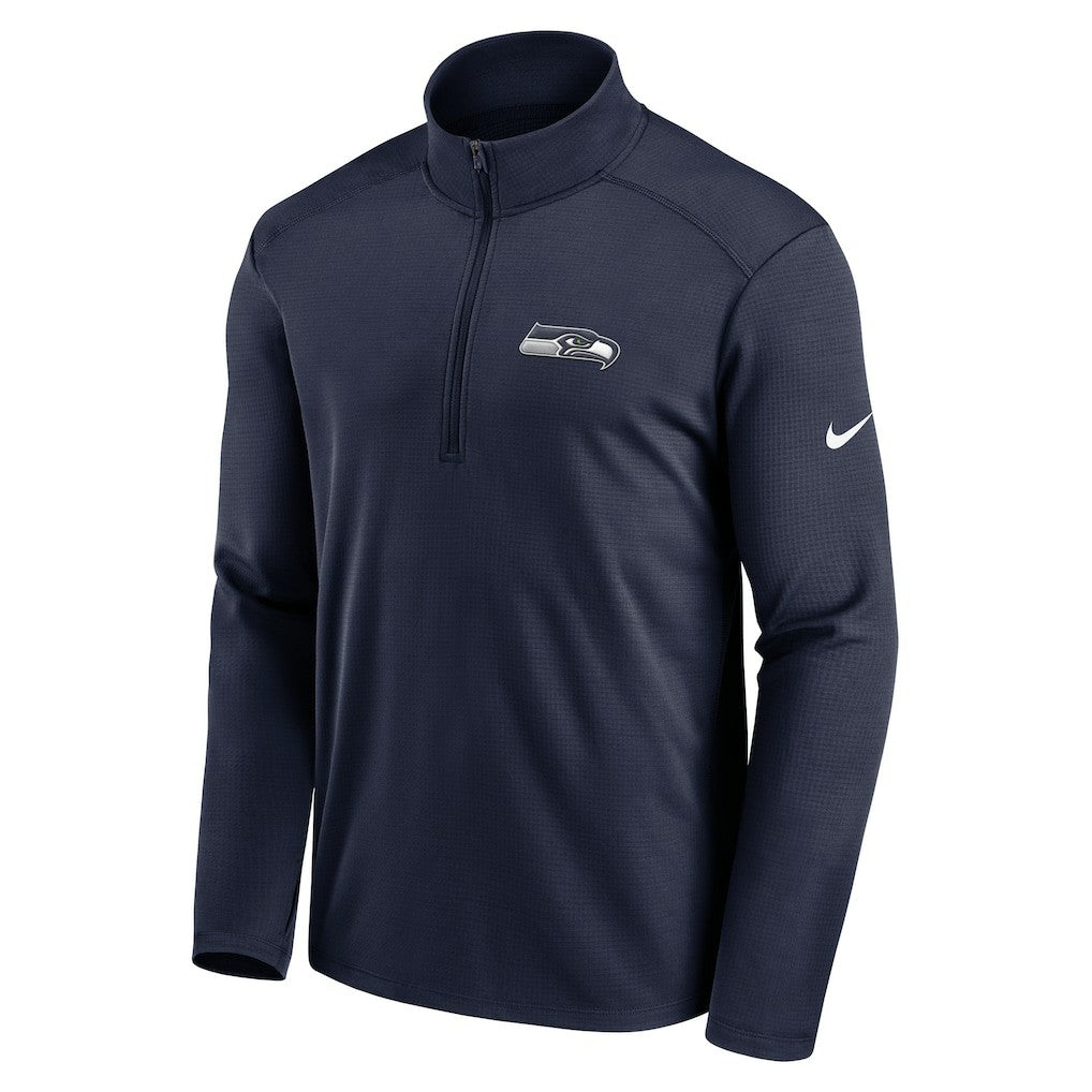 Seattle Seahawks Pacer Half-Zip Pullover College Navy | Nike for Sale