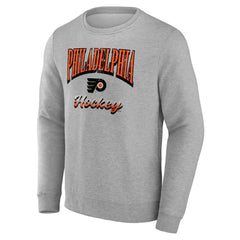 Philadelphia Flyers Fanatics Light the Candle Fleece Pullover Sweatshirt - Gray - NHL