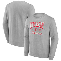 Fanatics Detroit Red Wings Gray Nimbus Fleece Pullover Sweatshirt - NHL