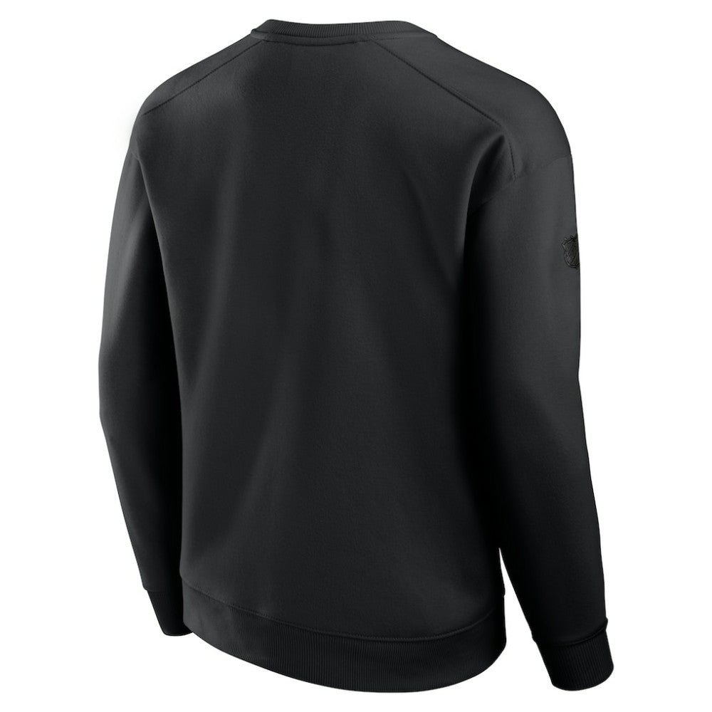 Seattle Kraken Fanatics Authentic Pro Road Fleece Sweatshirt - Black - NHL