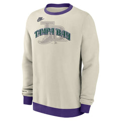 Tampa Bay Rays Nike Cooperstown Collection Fleece Pullover Sweatshirt - MLB