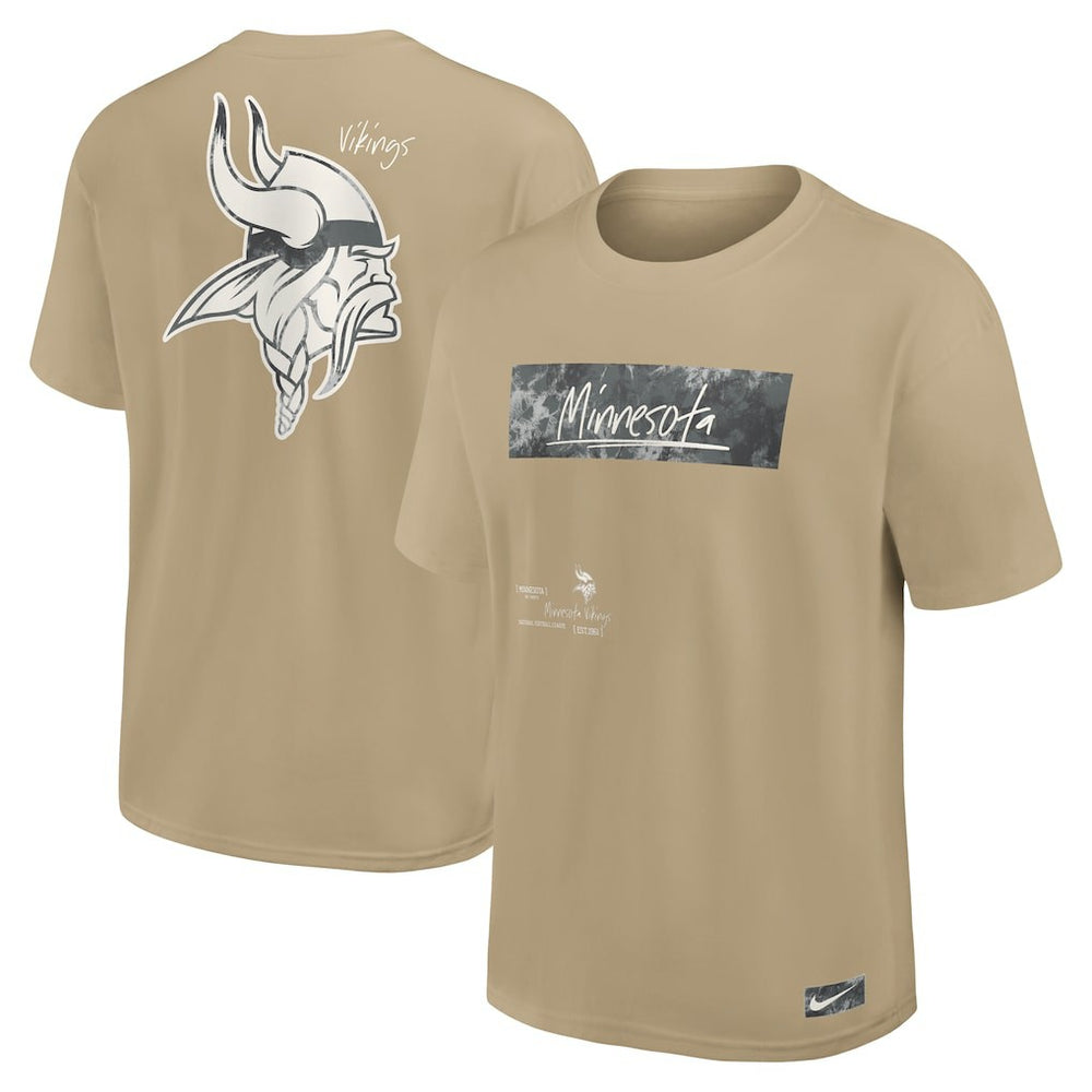 Minnesota Vikings Statement Max90 T-Shirt Tan | Nike for Sale