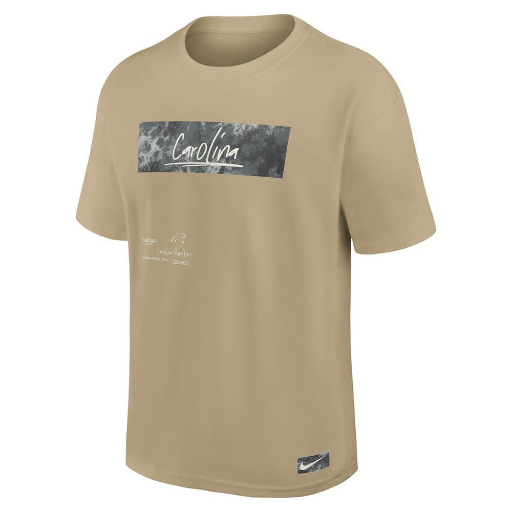 Carolina Panthers Statement Max90 T-Shirt Tan | Nike for Sale