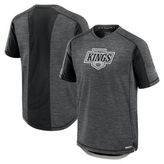 Los Angeles Kings Fanatics Authentic Pro Rink Performance T-Shirt - Heather Charcoal - NHL