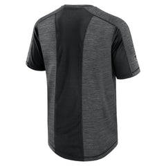 Calgary Flames Fanatics Authentic Pro Rink Performance T-Shirt - Heather Charcoal - NHL