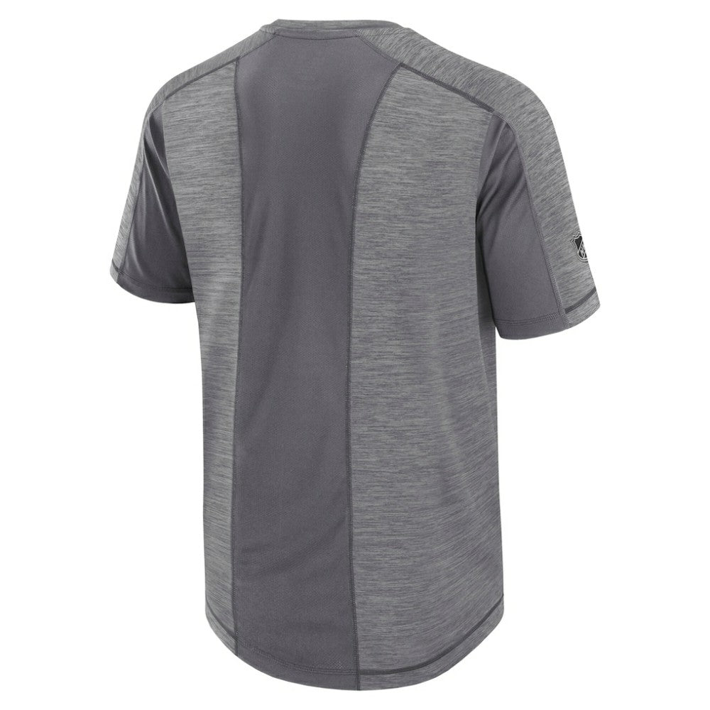 New Jersey Devils Fanatics Authentic Pro Rink Performance T-Shirt - Heather Gray - NHL