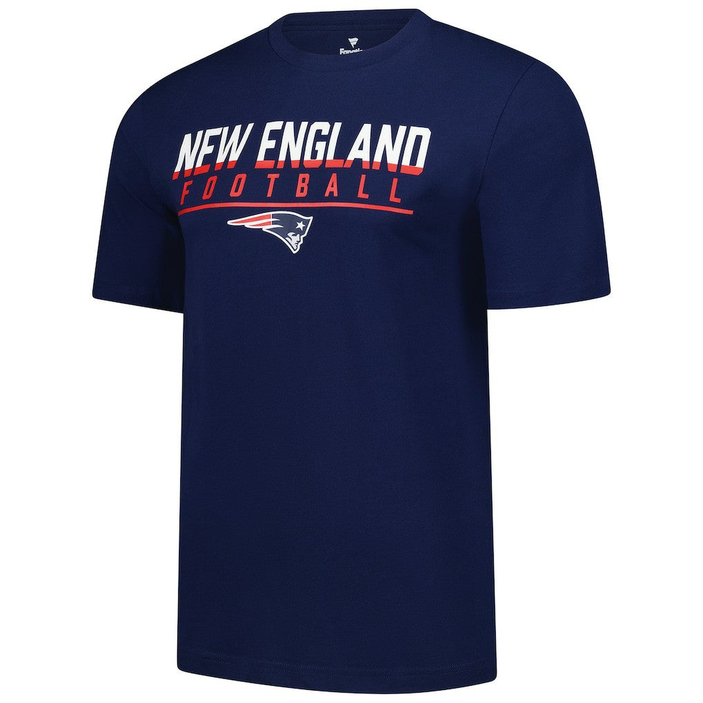 New England Patriots Blocked T-Shirt Navy | Fanatics