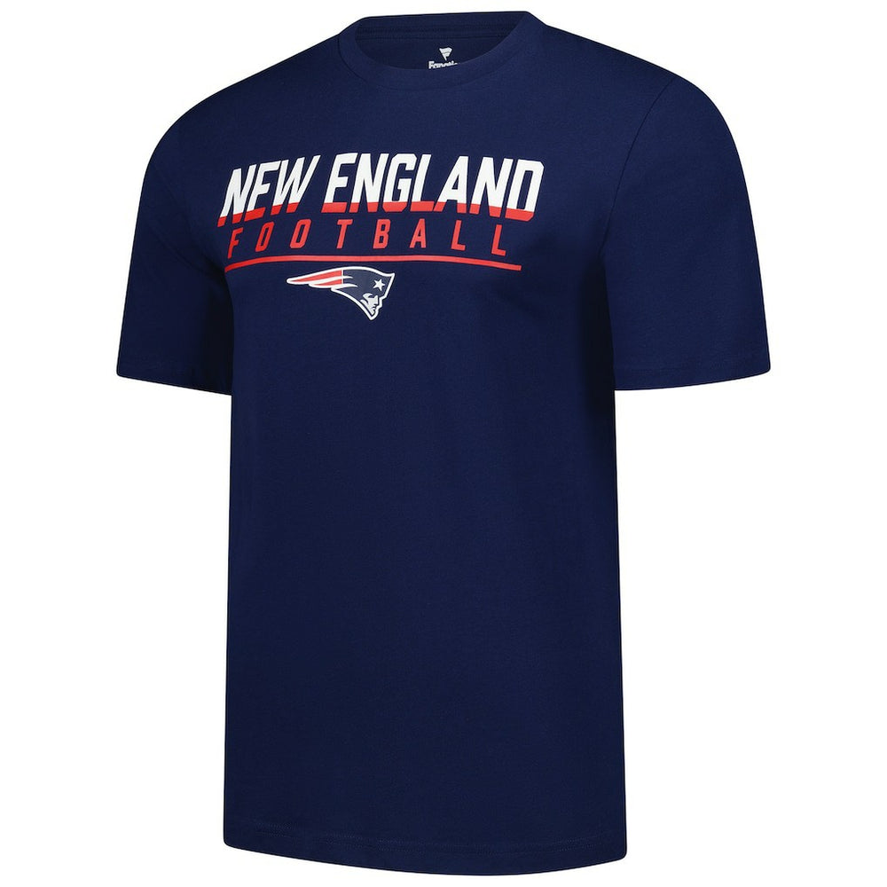 New England Patriots Blocked T-Shirt Navy | Fanatics
