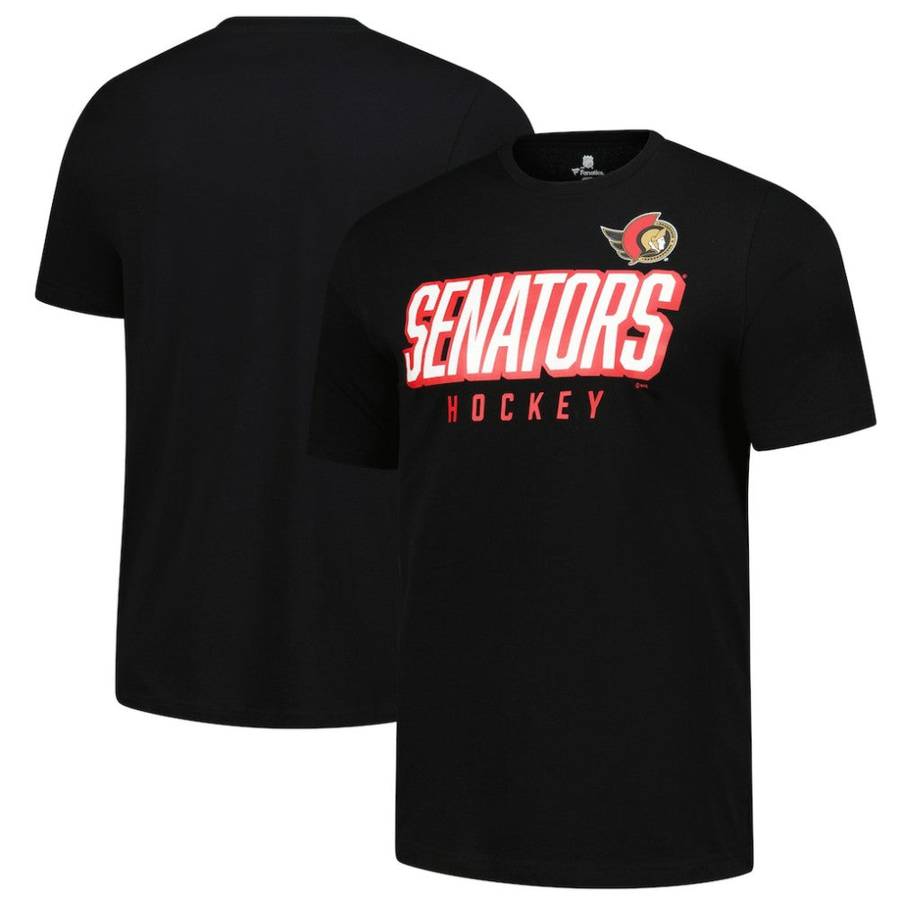 Ottawa Senators Fanatics T-Shirt - Black - NHL