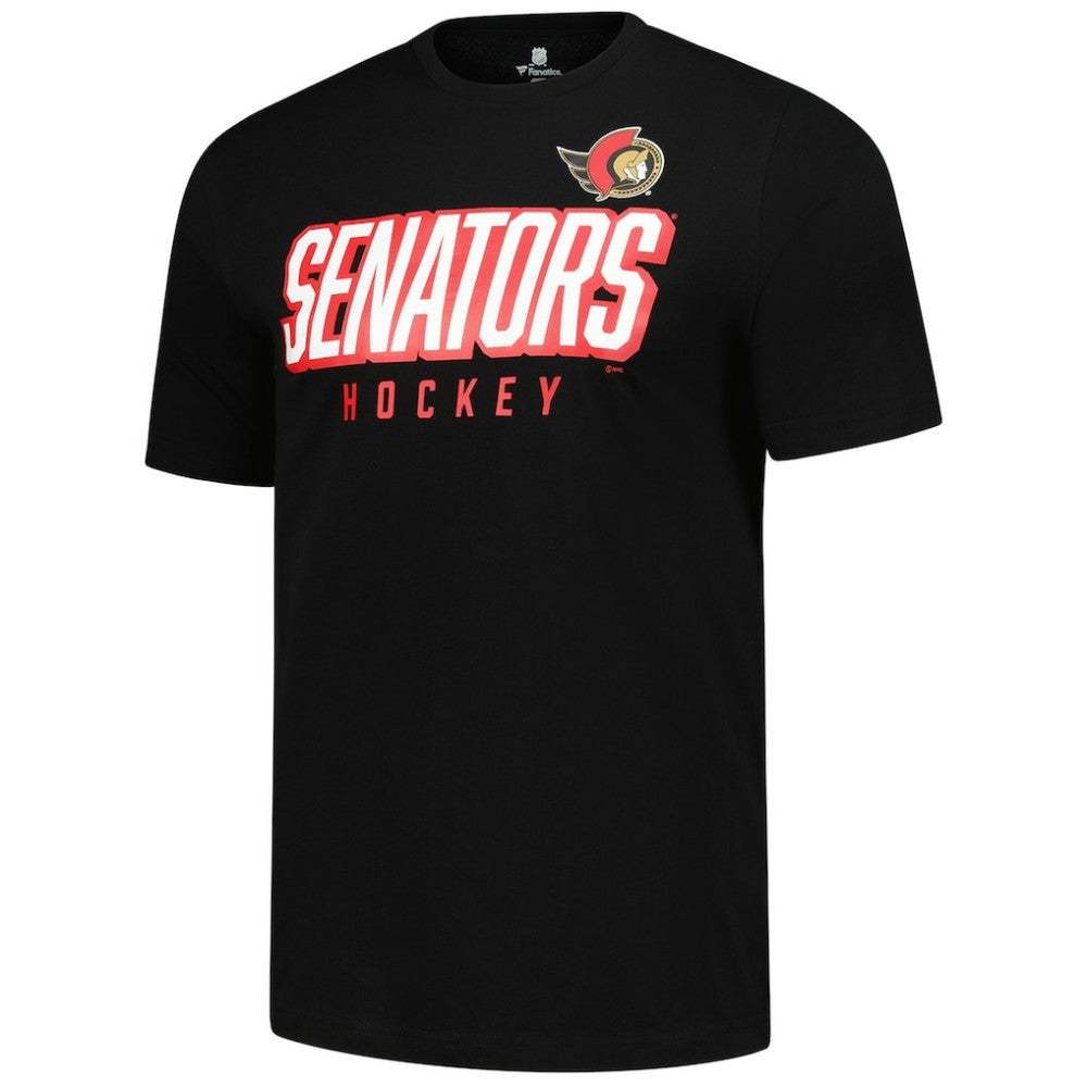 Ottawa Senators Fanatics T-Shirt - Black - NHL