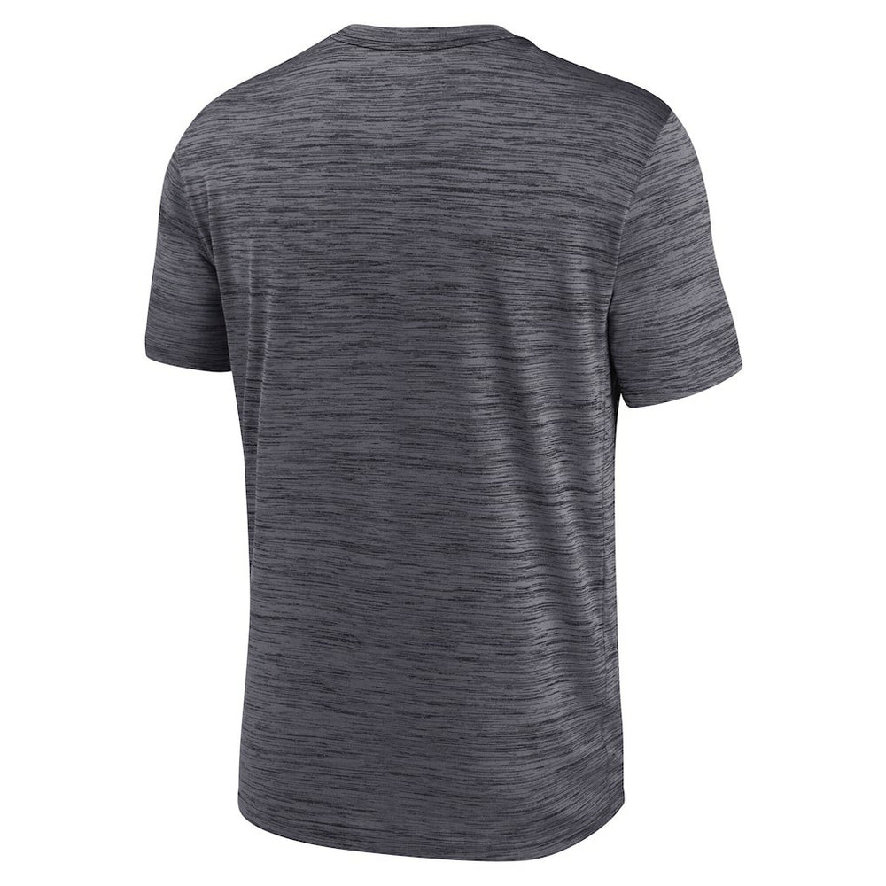Carolina Panthers Velocity Jock Tag Performance T-Shirt Black | Nike for Sale