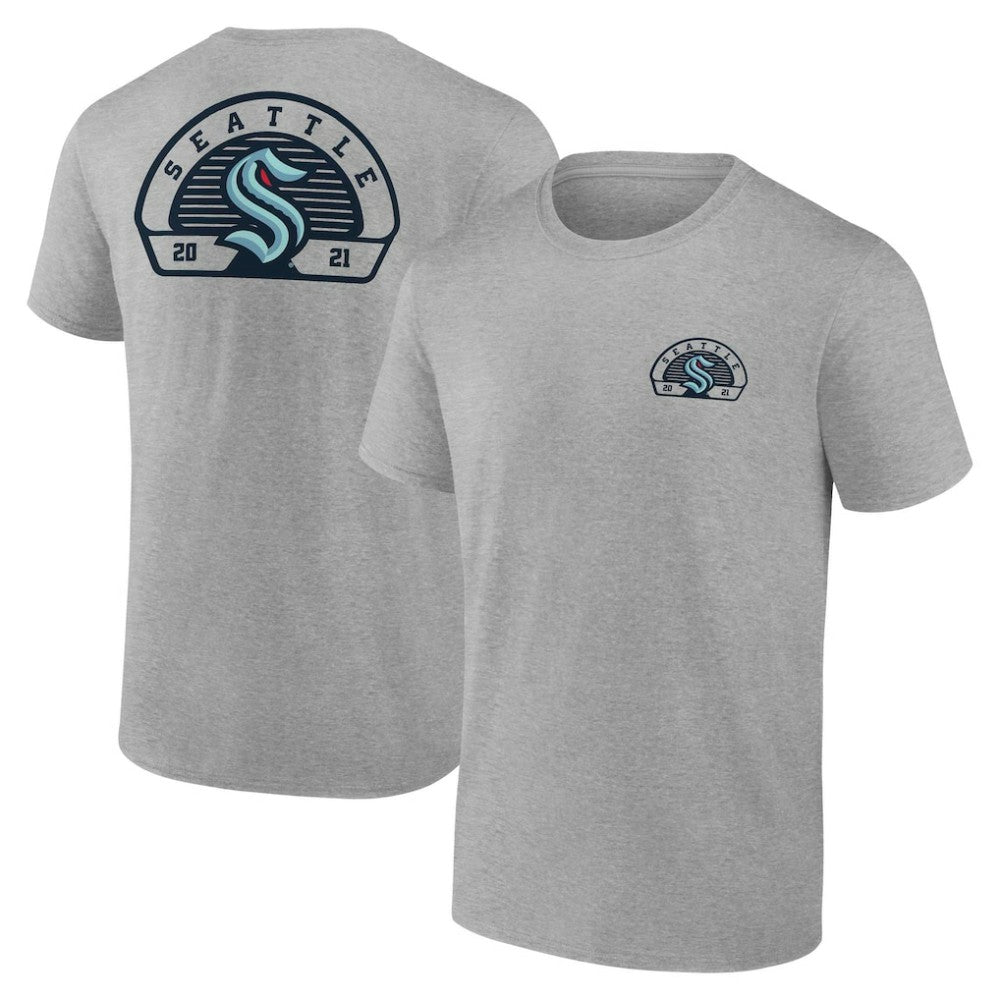 Seattle Kraken Fanatics Valor T-Shirt - Gray - NHL