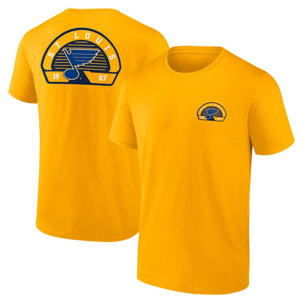 St. Louis Blues Fanatics Valor T-Shirt - Gold - NHL