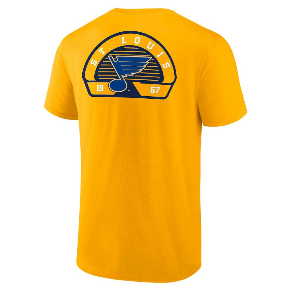 St. Louis Blues Fanatics Valor T-Shirt - Gold - NHL