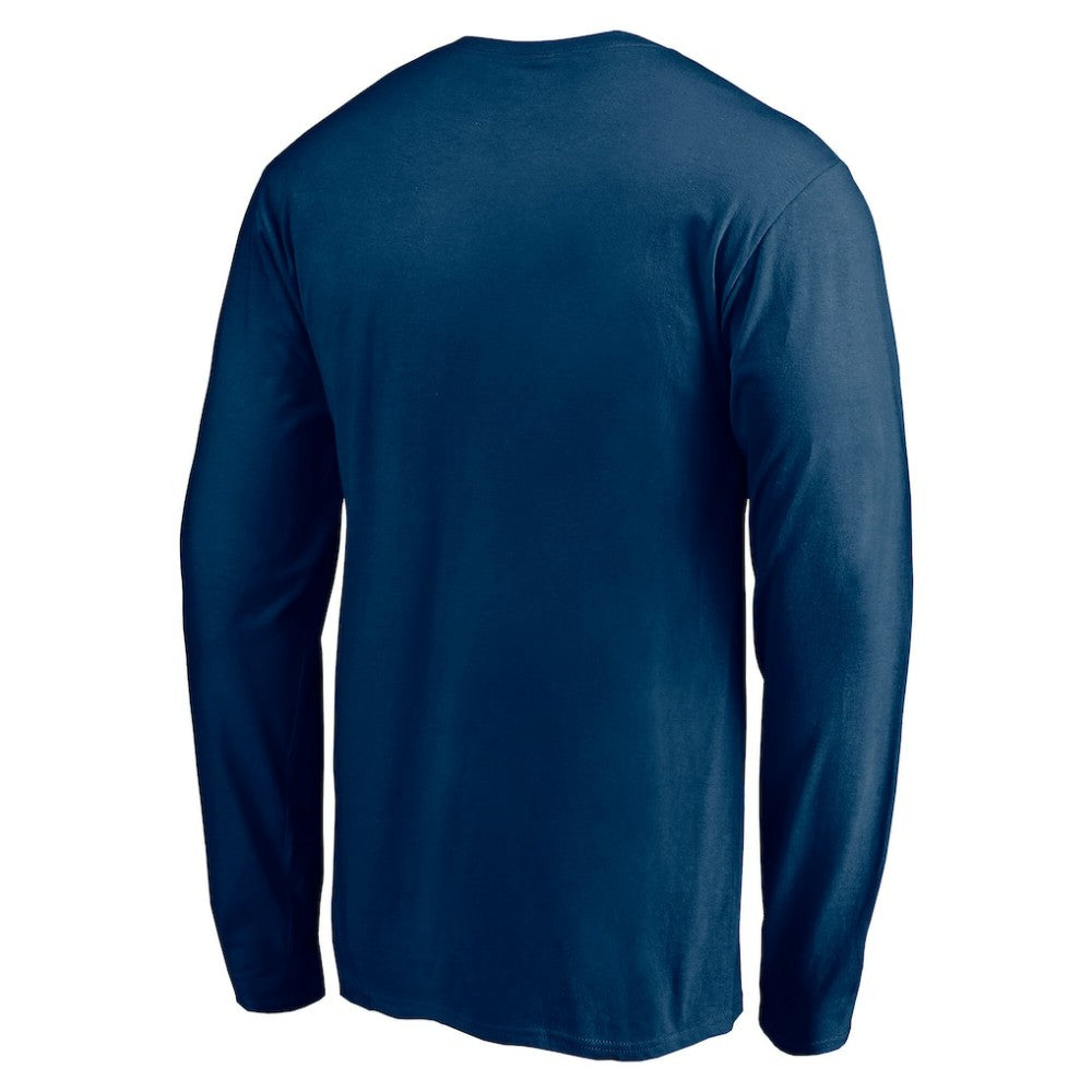 Seattle Kraken Fanatics Block Party Long Sleeve T-Shirt - Deep Sea Blue - NHL