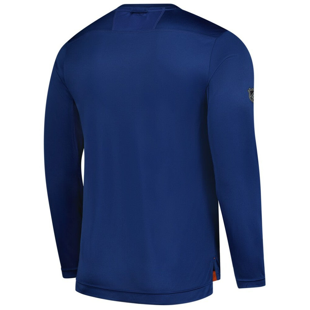 Edmonton Oilers Fanatics Authentic Pro Tech Long Sleeve T-Shirt - Royal - NHL