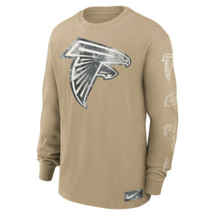 Atlanta Falcons Essential Statement Max90 Long Sleeve T-Shirt Tan | Nike for Sale
