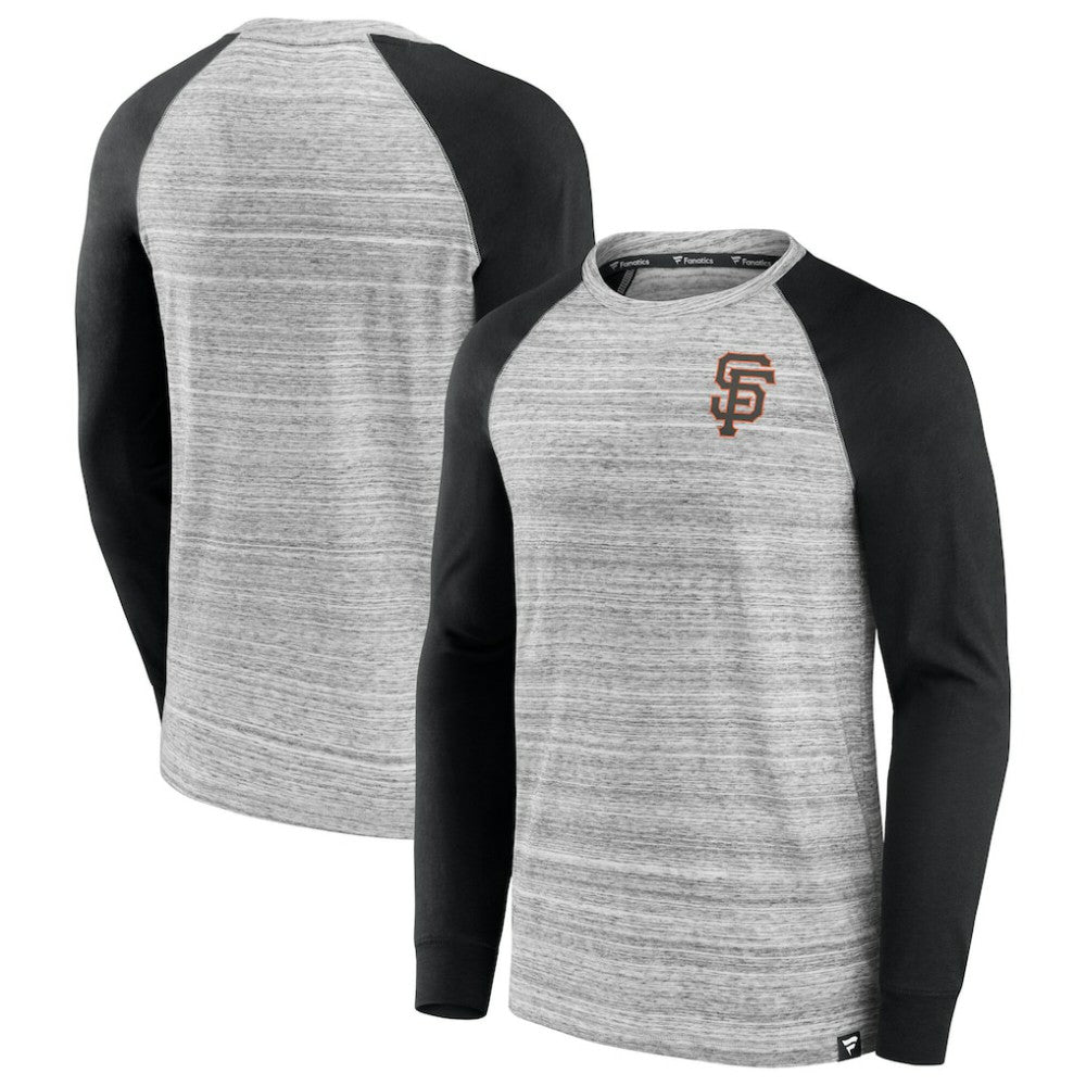 San Francisco Giants Fanatics Iconic Streaky Raglan Long Sleeve T-Shirt - MLB