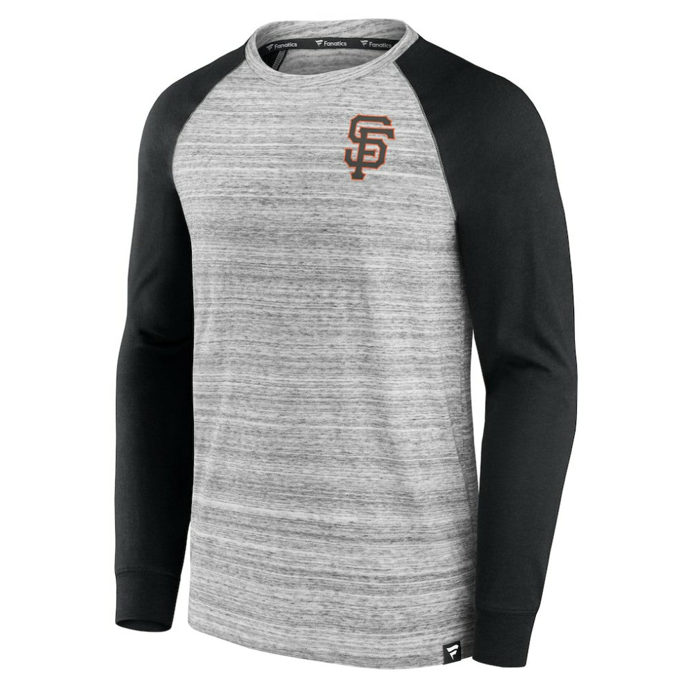 San Francisco Giants Fanatics Iconic Streaky Raglan Long Sleeve T-Shirt - MLB