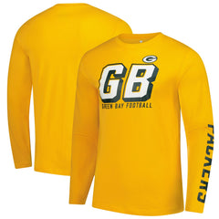 Green Bay Packers Long Sleeve T-Shirt Gold | Fanatics