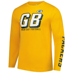Green Bay Packers Long Sleeve T-Shirt Gold | Fanatics