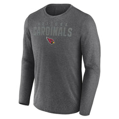 Arizona Cardinals Blackout Long Sleeve T-Shirt Heather Charcoal | Fanatics