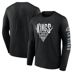 Los Angeles Kings Fanatics Headline Long Sleeve T-Shirt - Black - NHL