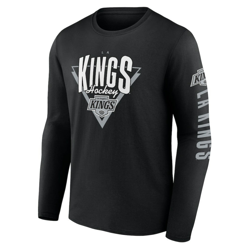 Los Angeles Kings Fanatics Headline Long Sleeve T-Shirt - Black - NHL