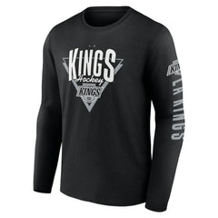 Los Angeles Kings Fanatics Headline Long Sleeve T-Shirt - Black - NHL
