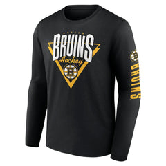 Boston Bruins Fanatics Headline Long Sleeve T-Shirt - Black - NHL