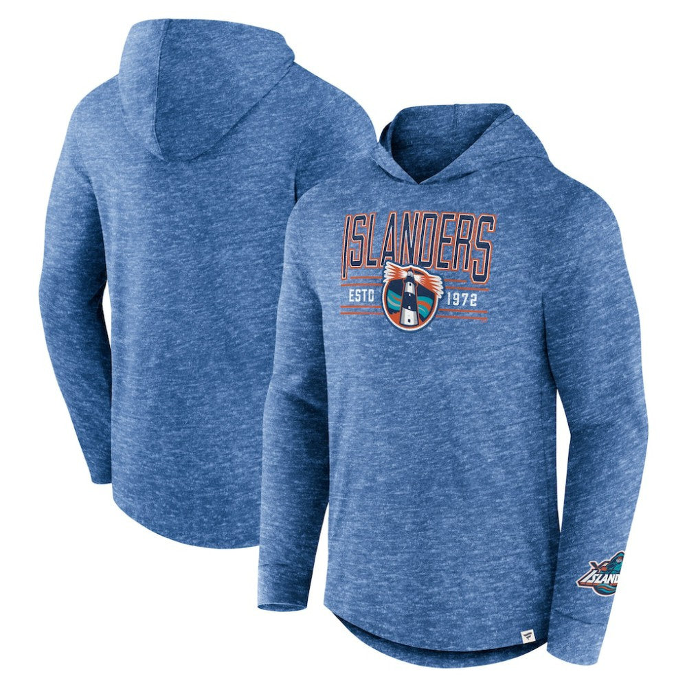 New York Islanders Fanatics Slub Pullover Hoodie - Heather Royal - NHL