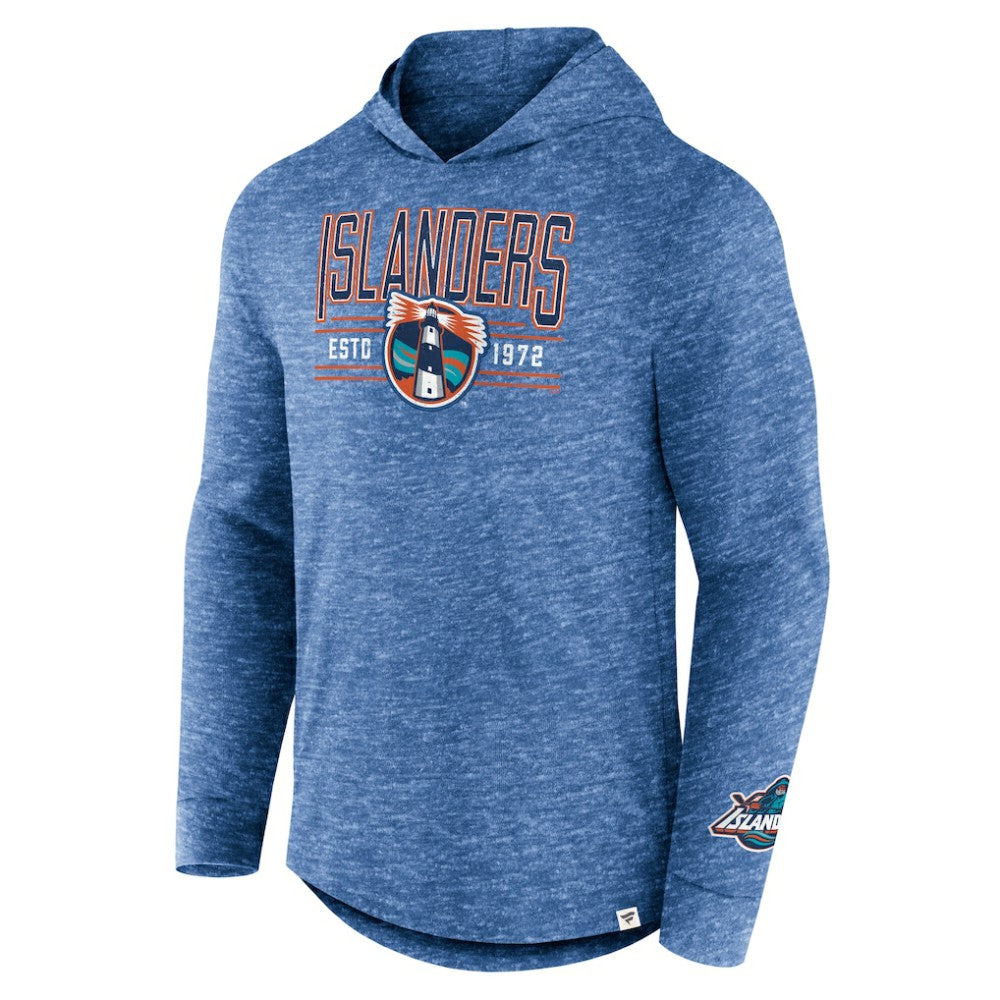 New York Islanders Fanatics Slub Pullover Hoodie - Heather Royal - NHL