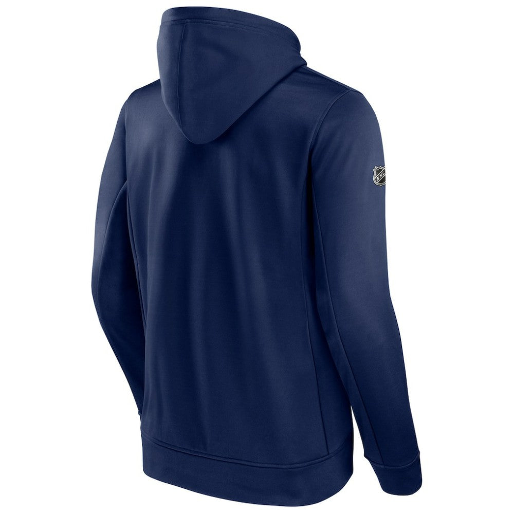 Seattle Kraken Fanatics Authentic Pro Fleece Pullover Hoodie - Deep Sea Blue - NHL