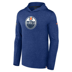 Edmonton Oilers Fanatics Authentic Pro Lightweight Pullover Hoodie - Royal - NHL