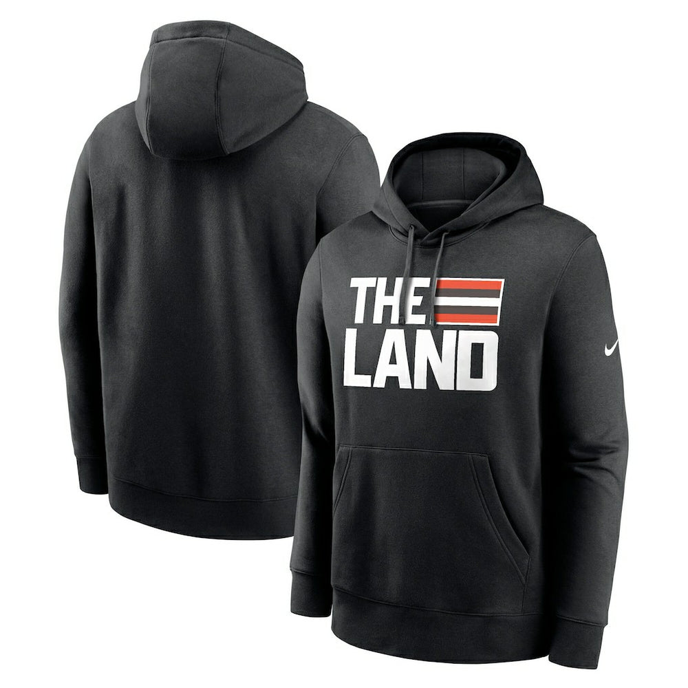 Cleveland Browns Local Pack Club Fleece Pullover Hoodie Black | Nike for Sale