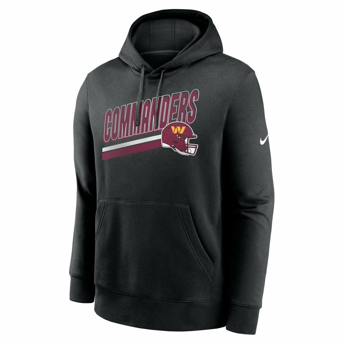 Washington Commanders Club Fleece Pullover Hoodie Black | Nike for Sale