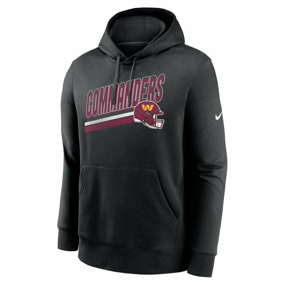 Washington Commanders Club Fleece Pullover Hoodie Black | Nike for Sale