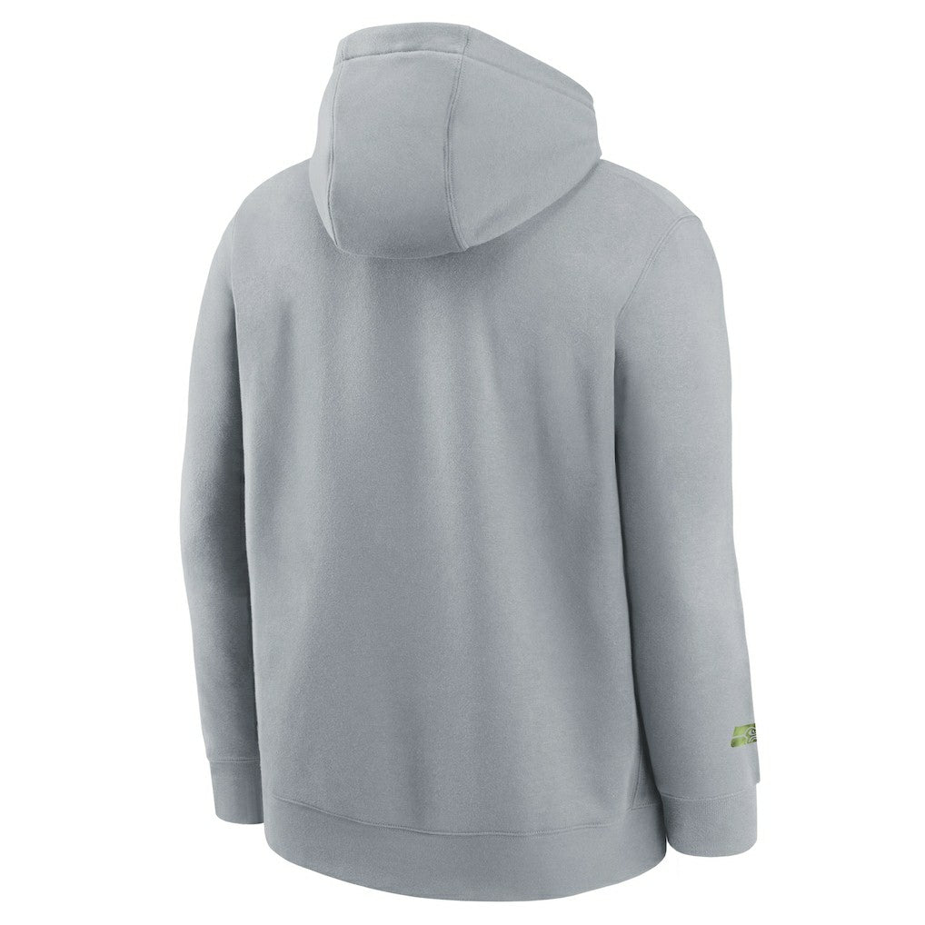 Seattle Seahawks Youth 2025 Rivalries Collection Club Hoodie Wolf Gray | Nike for Sale