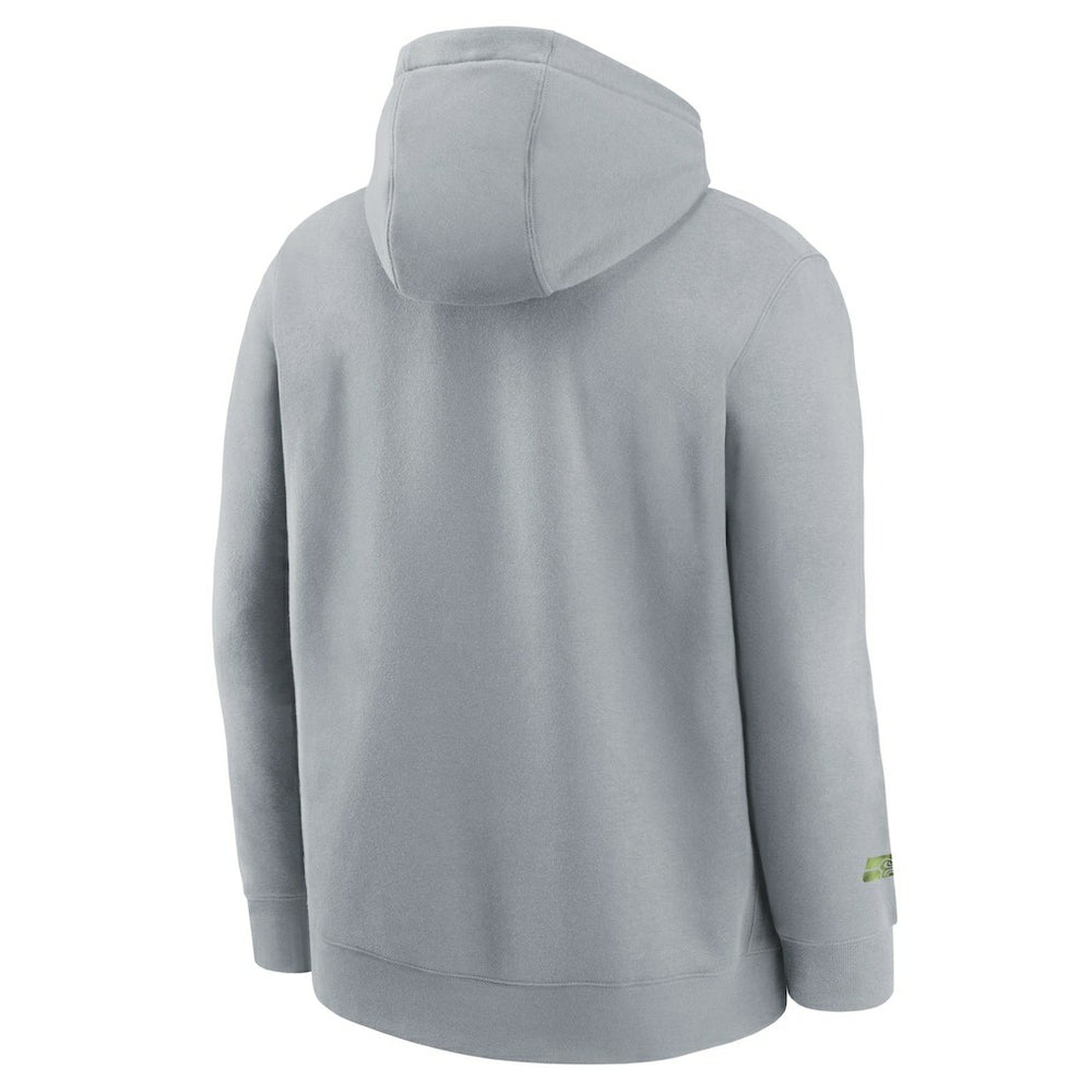 Seattle Seahawks Youth 2025 Rivalries Collection Club Hoodie Wolf Gray | Nike for Sale