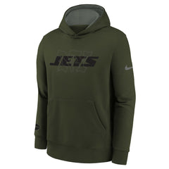 New York Jets Youth 2025 Rivalries Collection Club Hoodie Gotham Green | Nike for Sale