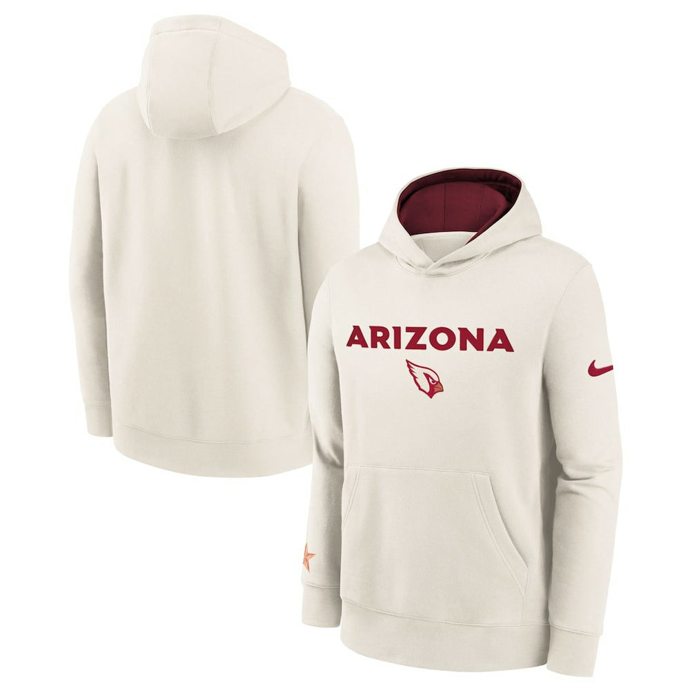 Arizona Cardinals Youth 2025 Rivalries Collection Club Hoodie Natural | Nike for Sale