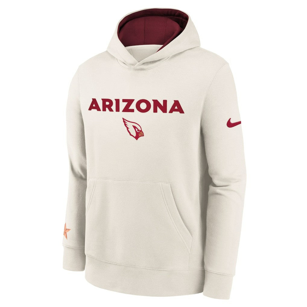 Arizona Cardinals Youth 2025 Rivalries Collection Club Hoodie Natural | Nike for Sale