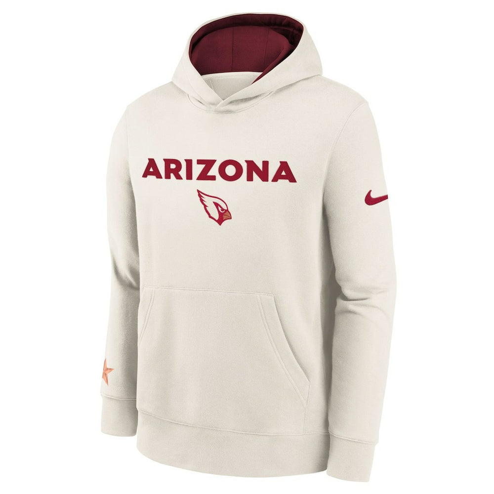 Arizona Cardinals Youth 2025 Rivalries Collection Club Hoodie Natural | Nike for Sale