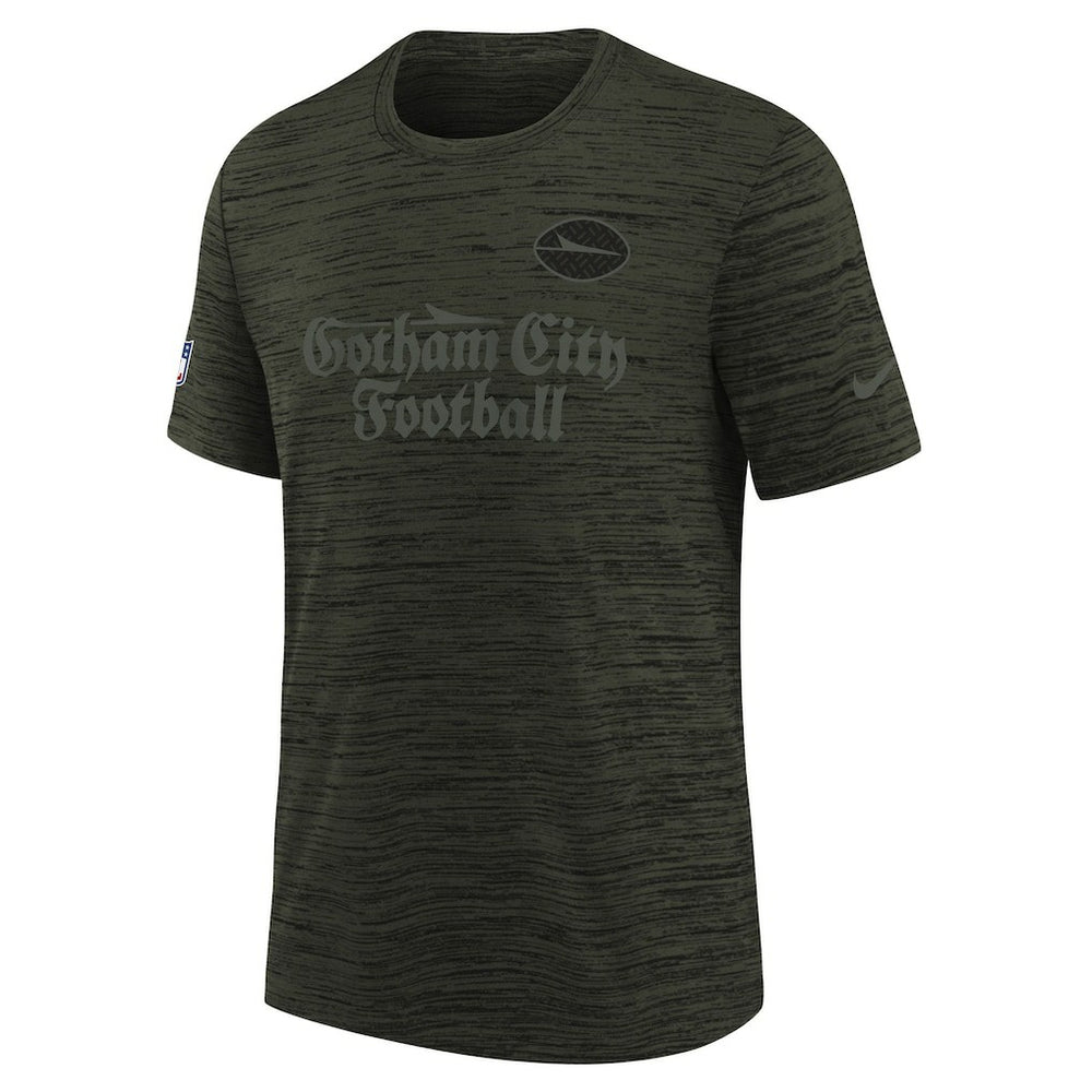 New York Jets Youth 2025 Rivalries Collection Sideline Velocity Dri-FIT T-Shirt Gotham Green | Nike for Sale