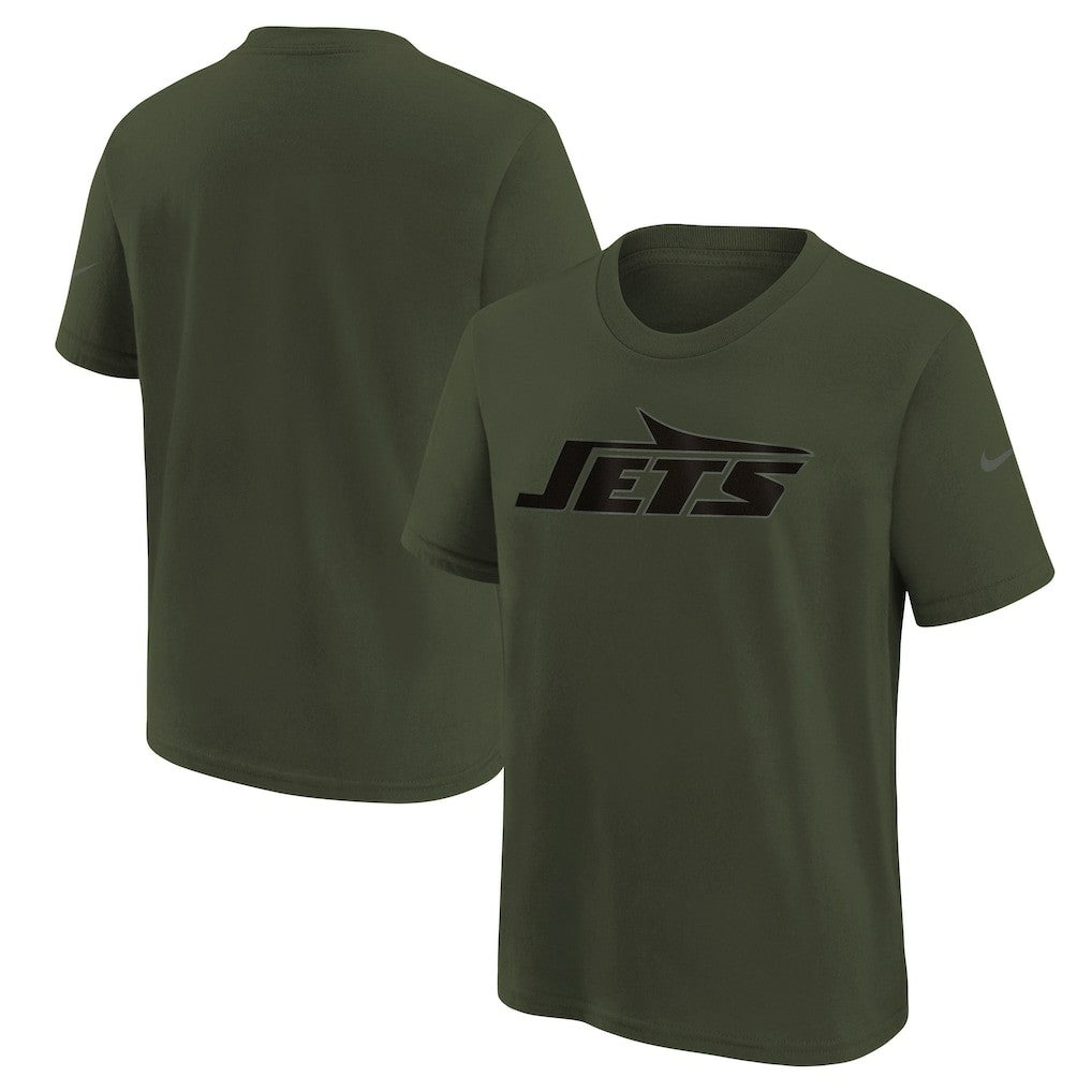 New York Jets Youth 2025 Rivalries Collection T-Shirt Gotham Green | Nike for Sale