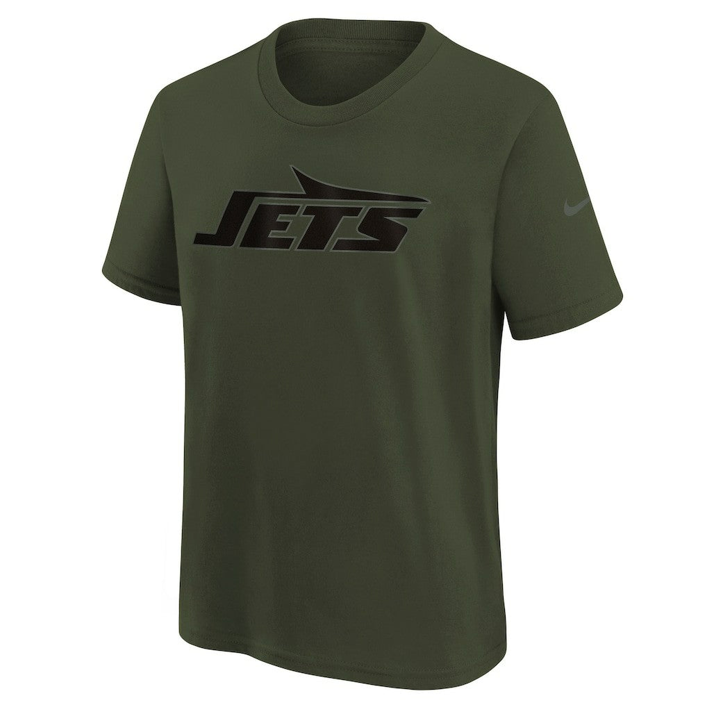 New York Jets Youth 2025 Rivalries Collection T-Shirt Gotham Green | Nike for Sale