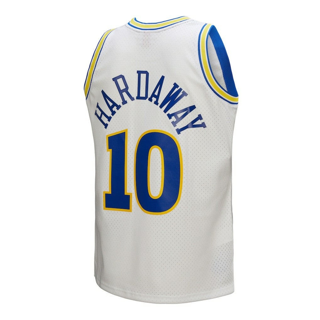 Tim Hardaway Golden State Warriors Hardwood Classics 1990/91 Swingman Jersey White - NBA