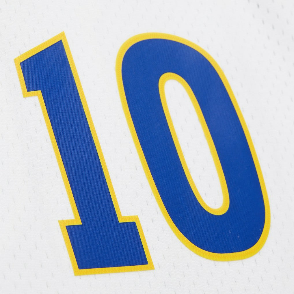 Tim Hardaway Golden State Warriors Hardwood Classics 1990/91 Swingman Jersey White - NBA
