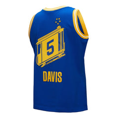 Baron Davis Golden State Warriors Hardwood Classics 2004/05 Swingman Jersey Royal - NBA