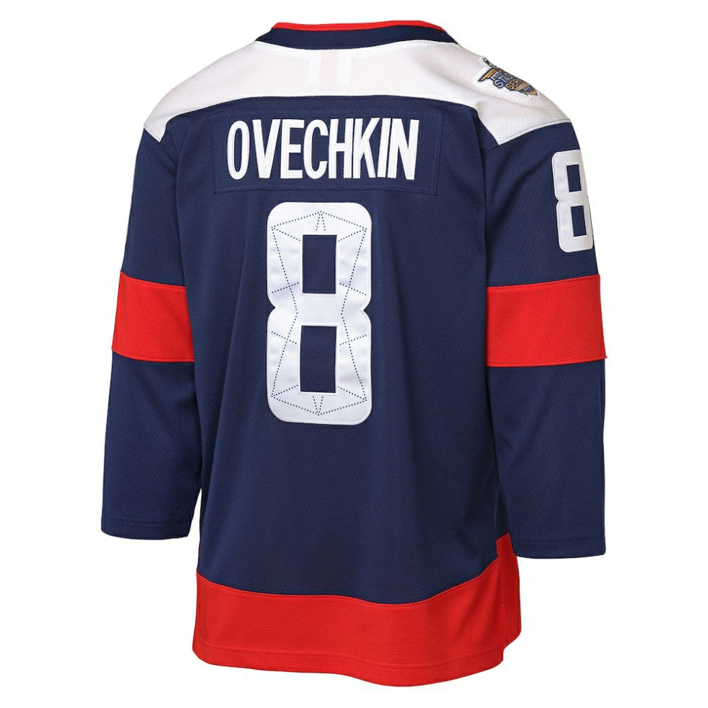 Alexander Ovechkin Washington Capitals Mitchell & Ness Youth 2018 NHL Stadium Series Power Play 2.0 Player Jersey - Navy - NHL